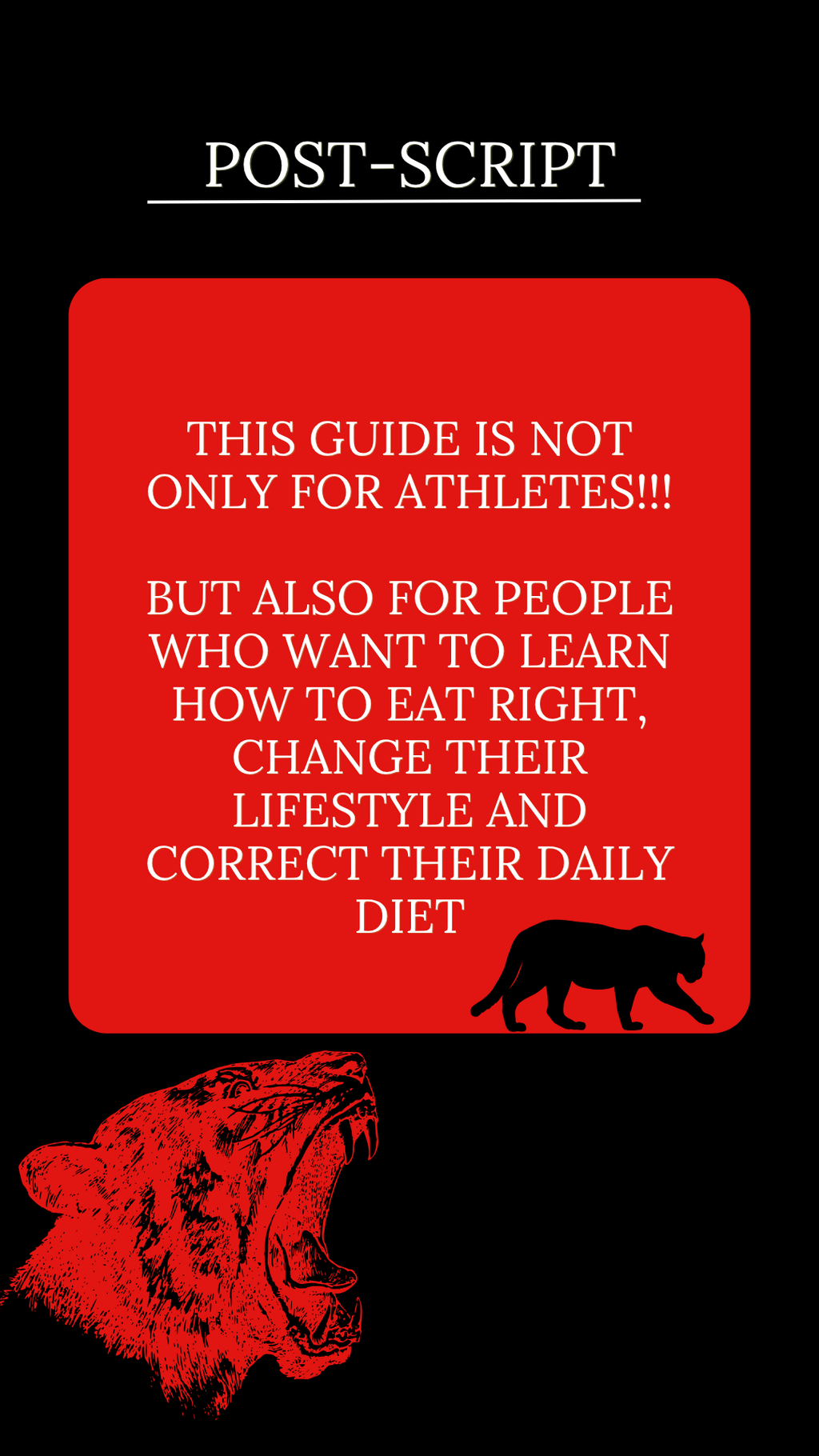 Eveything you need to know about nutrition